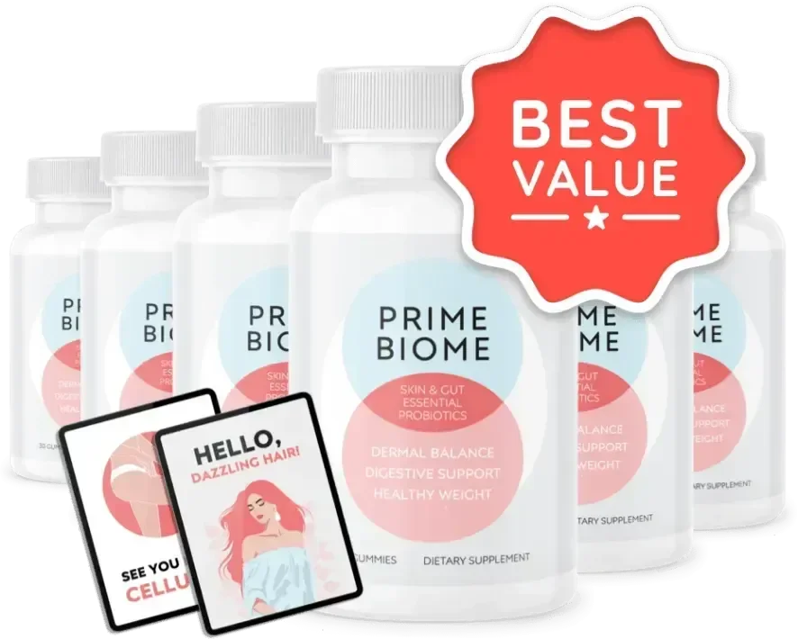 PrimeBiome 6 Bottles
